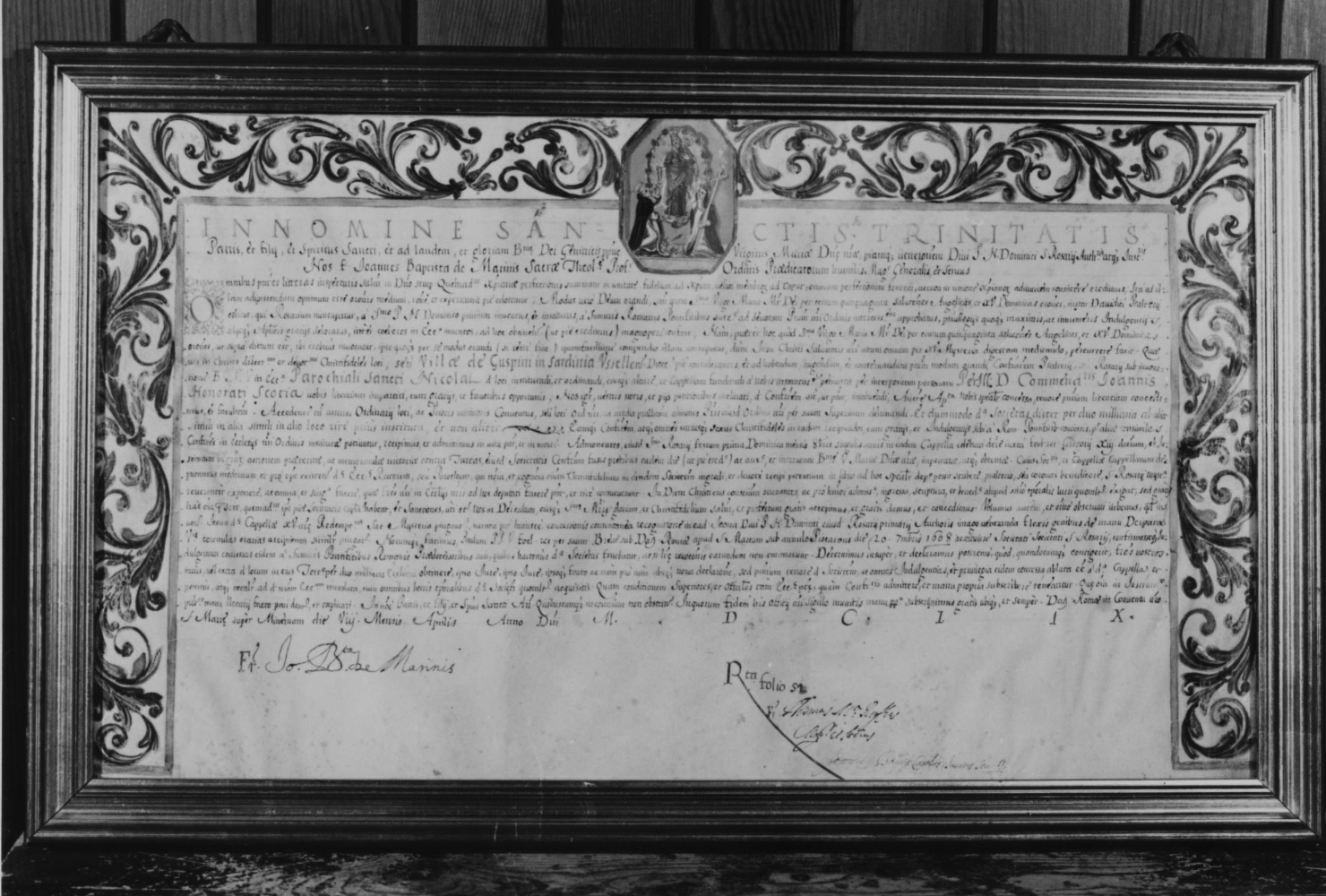 Custodia per pergamena, elemento d'insieme
