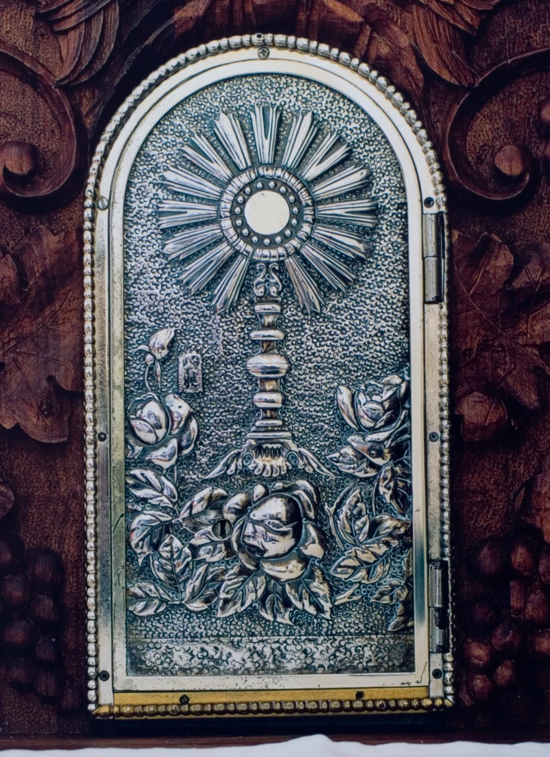 Calice eucaristico (sportello di tabernacolo)
