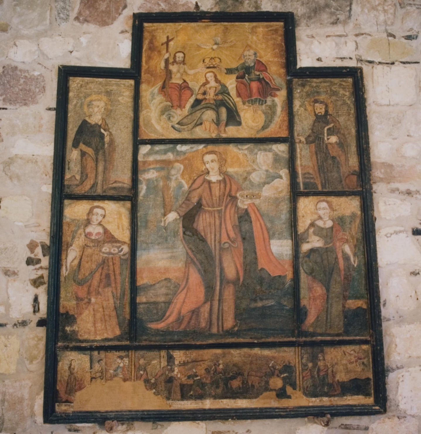 Santa lucia (dipinto, insieme)