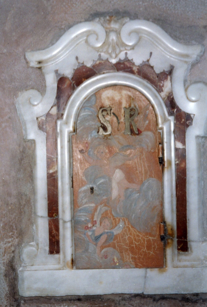Armadietto per oli santi