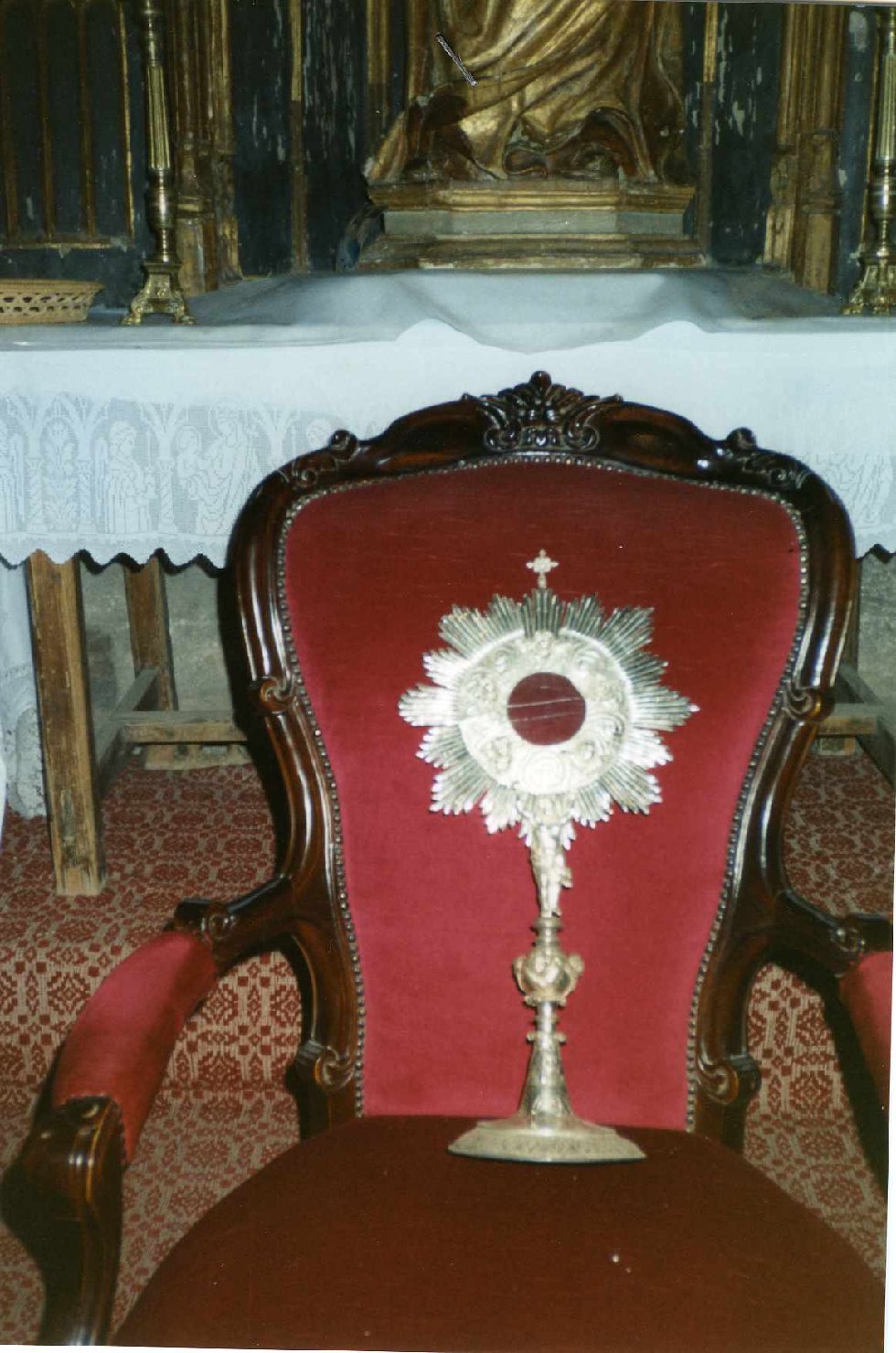 Ostensorio - a raggiera