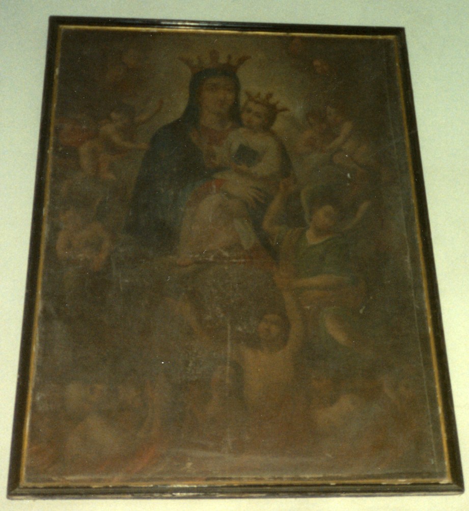 Madonna del carmelo, angeli e anime del purgatorio (dipinto)