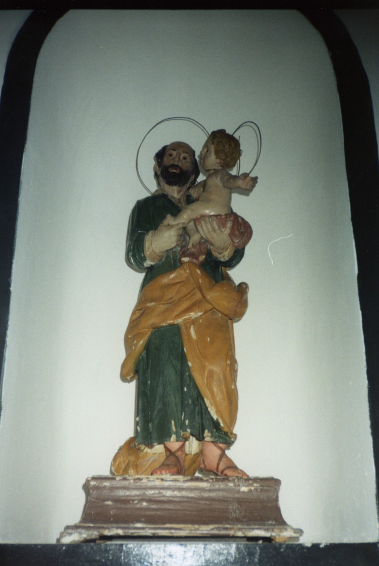 San giuseppe e gesù bambino (scultura)