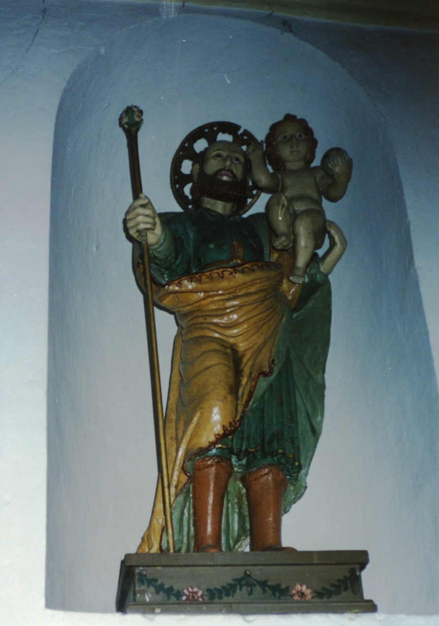San giuseppe e gesù bambino (scultura)