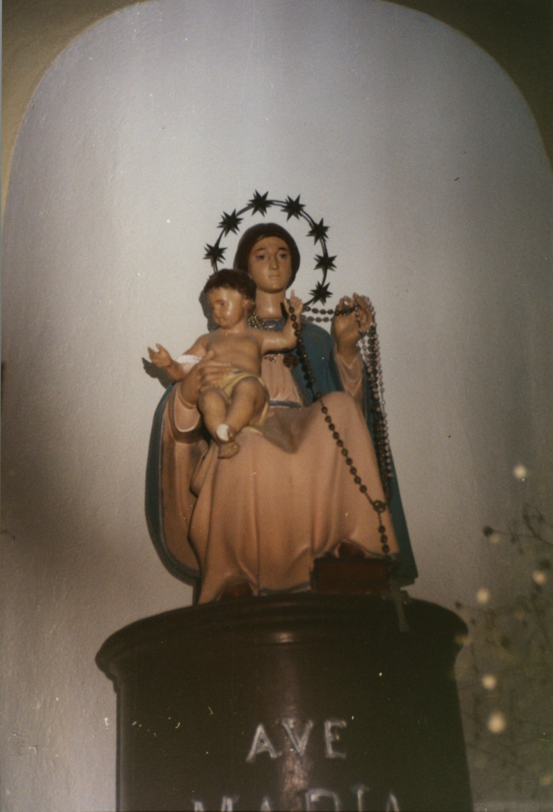 Madonna del rosario (scultura, elemento d'insieme)