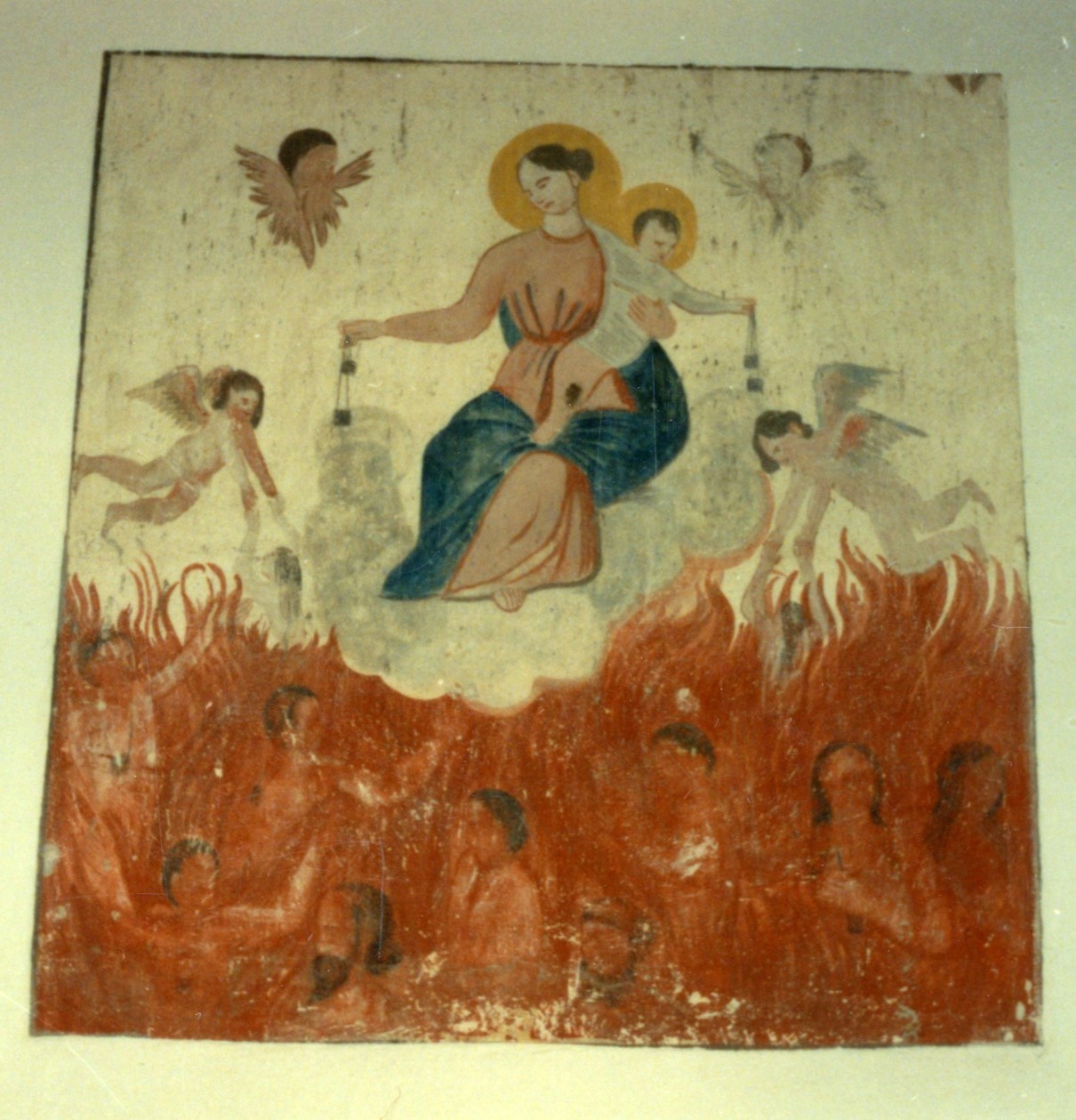 Madonna con bambino e angeli che portano le anime purganti a salvezza (dipinto)