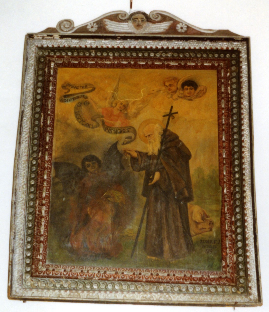 Sant'antonio abate scaccia il demonio (dipinto)