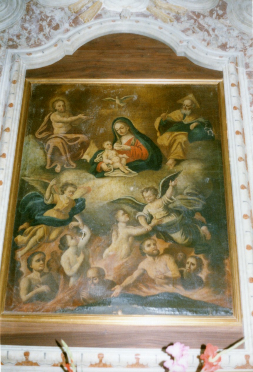 Madonna della consolazione con trinità, angeli e anime del purgatorio (dipinto)