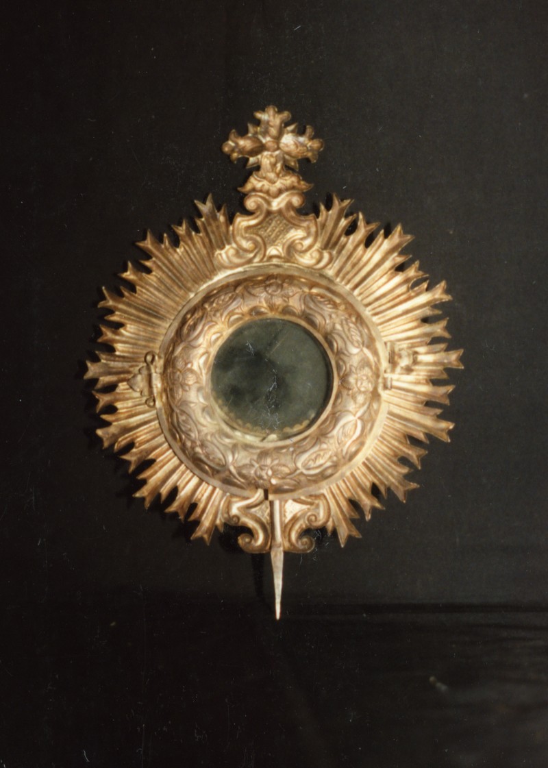 Ostensorio, frammento