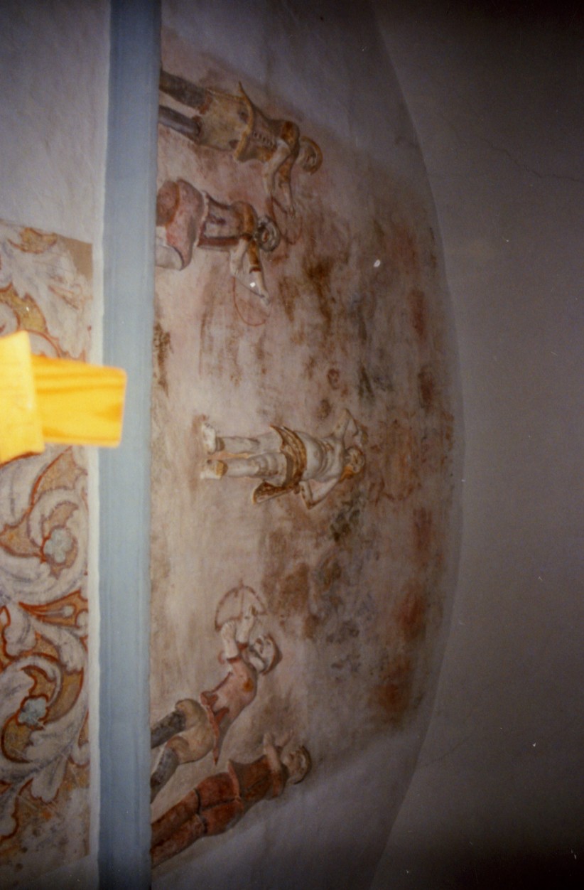 Martirio di san sebastiano (decorazione plastico-pittorica)