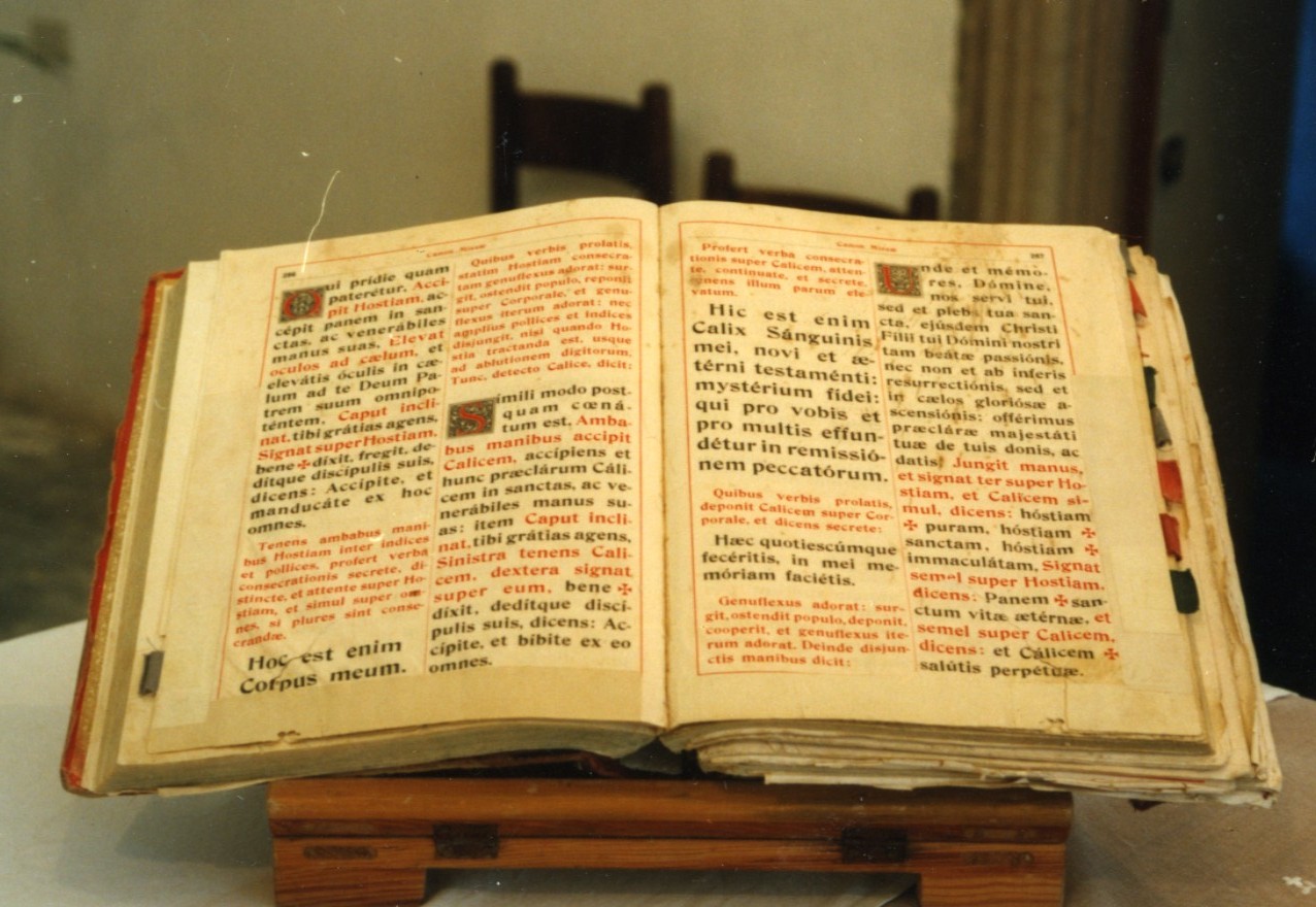 Coperta di libro liturgico