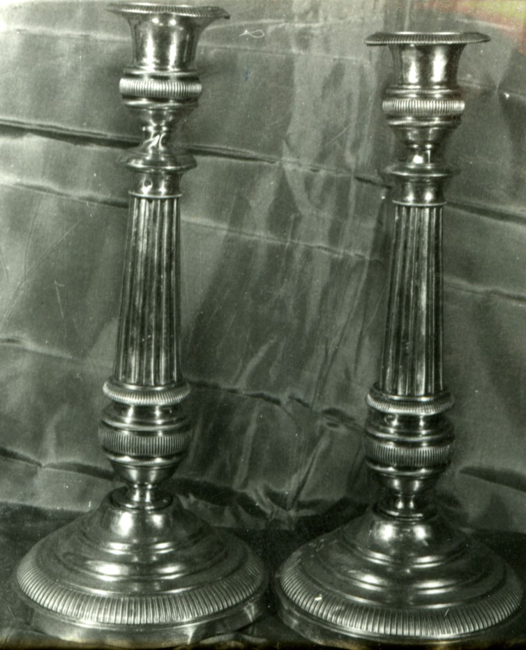 candeliere, serie - bottega genovese (prima metà sec. XIX)
