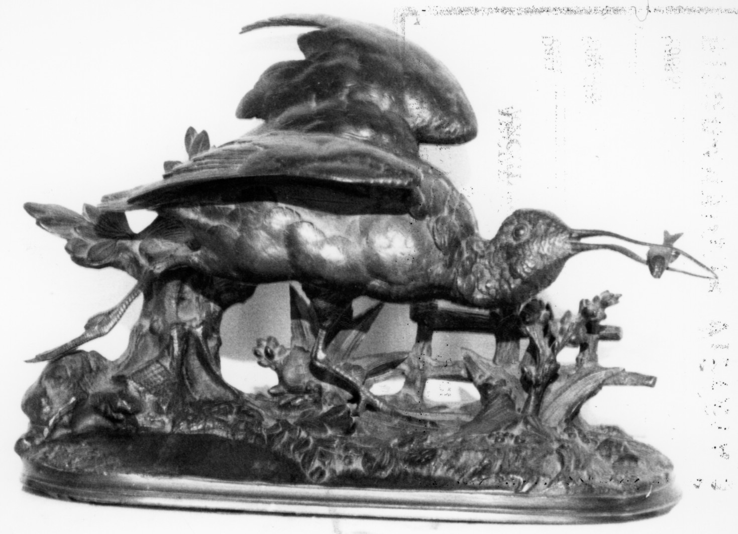 uccello marino (scultura) - ambito francese (seconda metà sec. XIX)