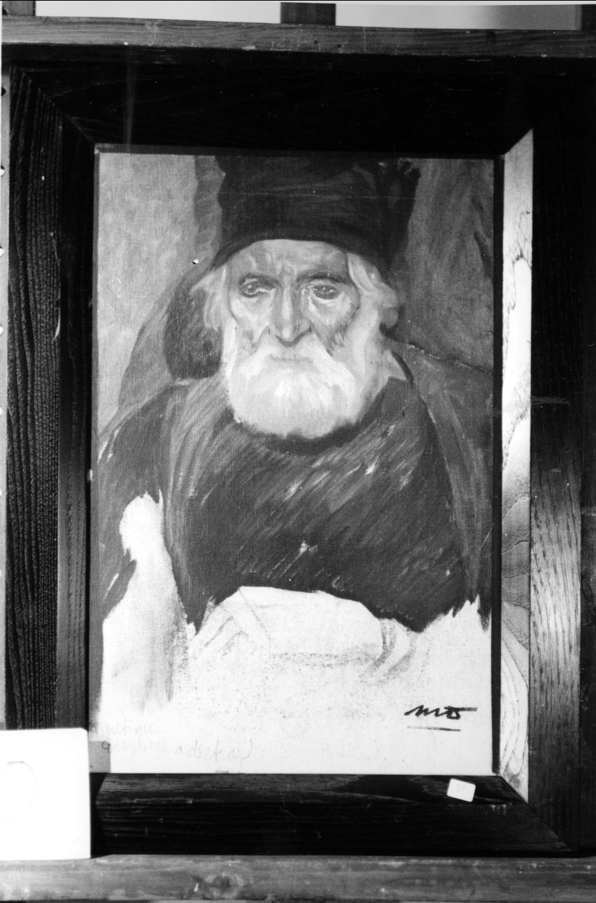L'ultimo consigliere a destra, busto di uomo (dipinto)