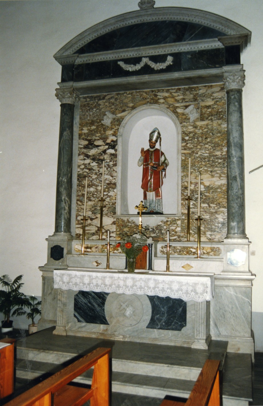 altare - bottega sarda (secc. XIX/ XX)