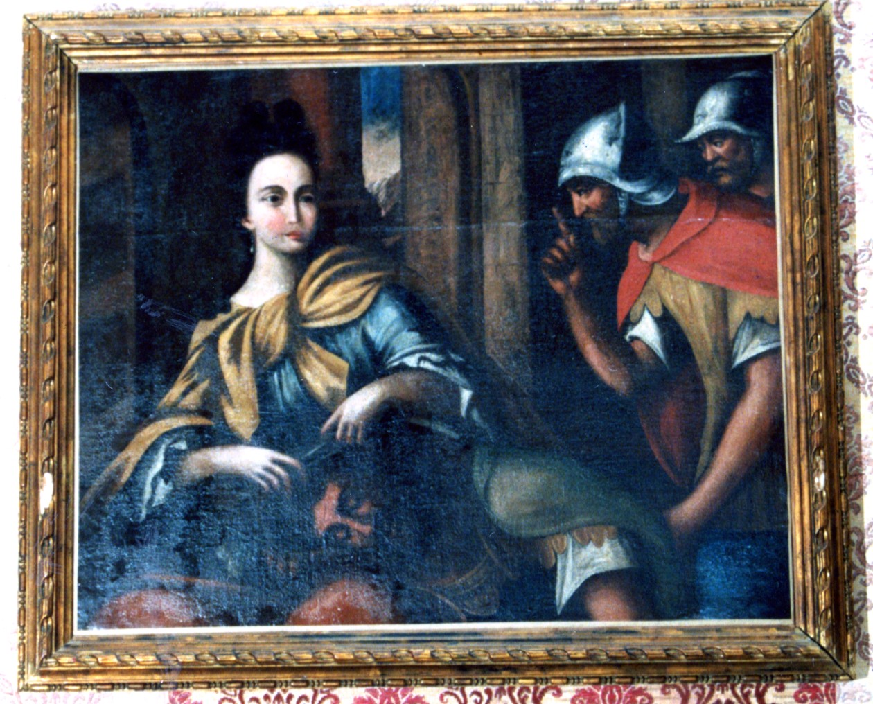 Dalila taglia le trecce di sansone (dipinto)