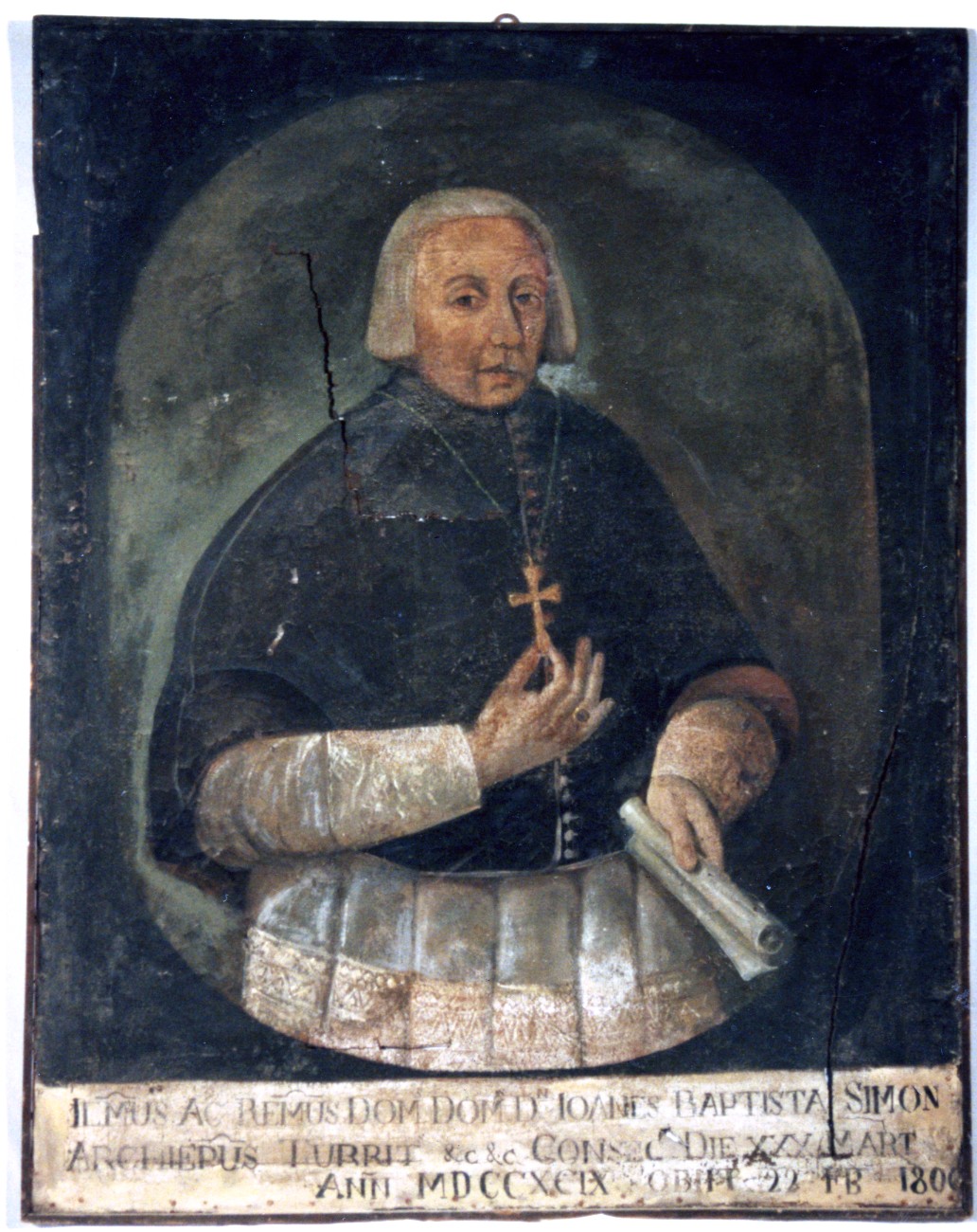 Arcivescovo ioannes baptista simon (dipinto)