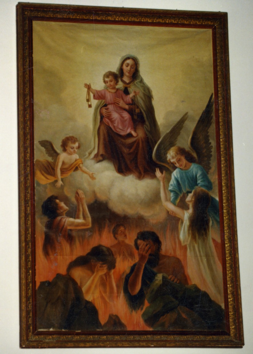 Madonna del carmelo intercede per le anime del purgatorio (dipinto)