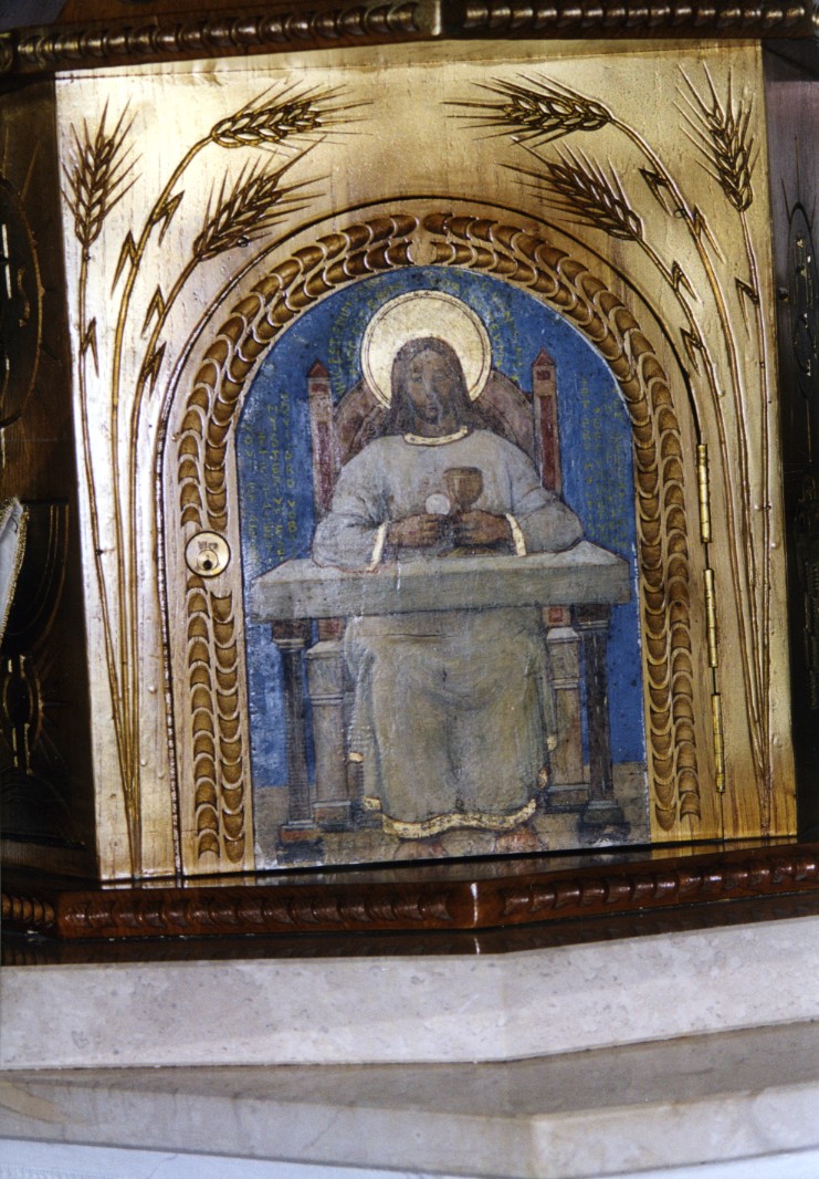 Cristo in trono (sportello di tabernacolo)