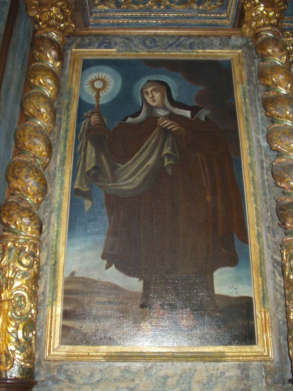 Santa chiara respinge i saraceni con l'ostensorio (dipinto)