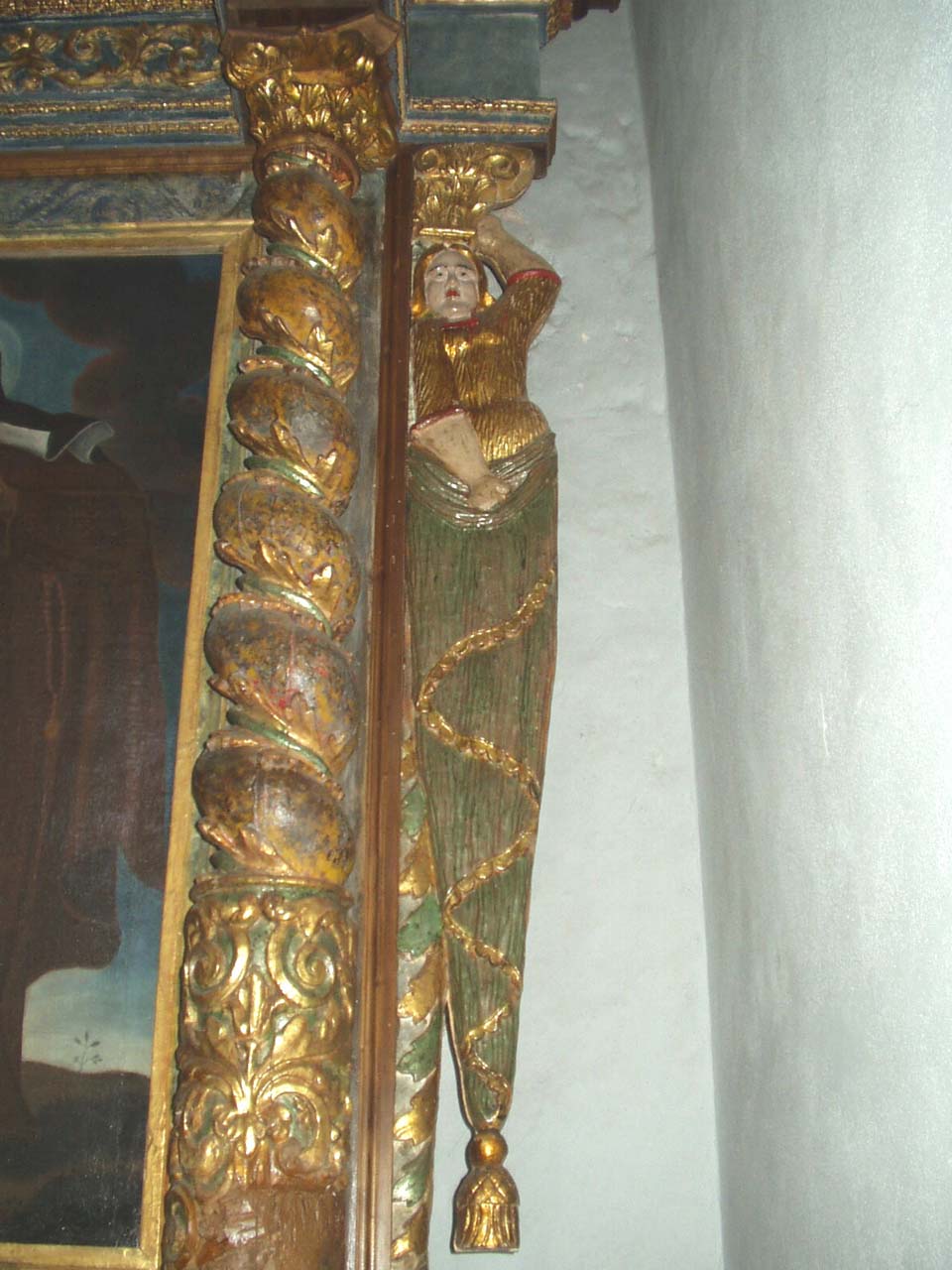 Figura grottesca (decorazione plastico-pittorica, insieme)