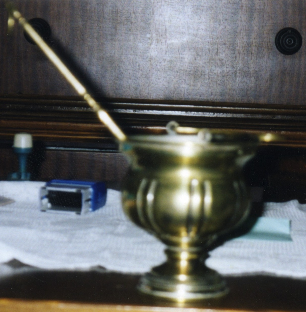 Secchiello per l'acqua benedetta, insieme