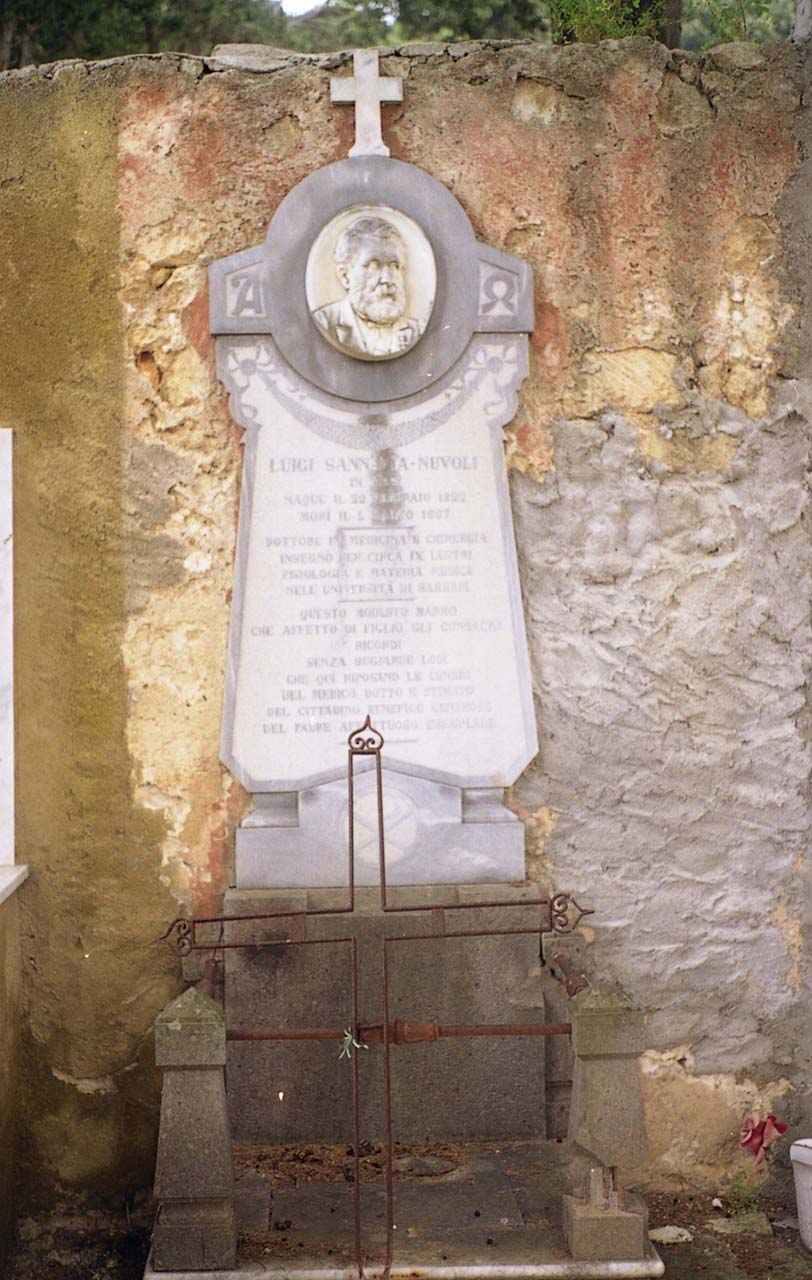 Ritratto di luigi sanna nuvoli (monumento funebre)