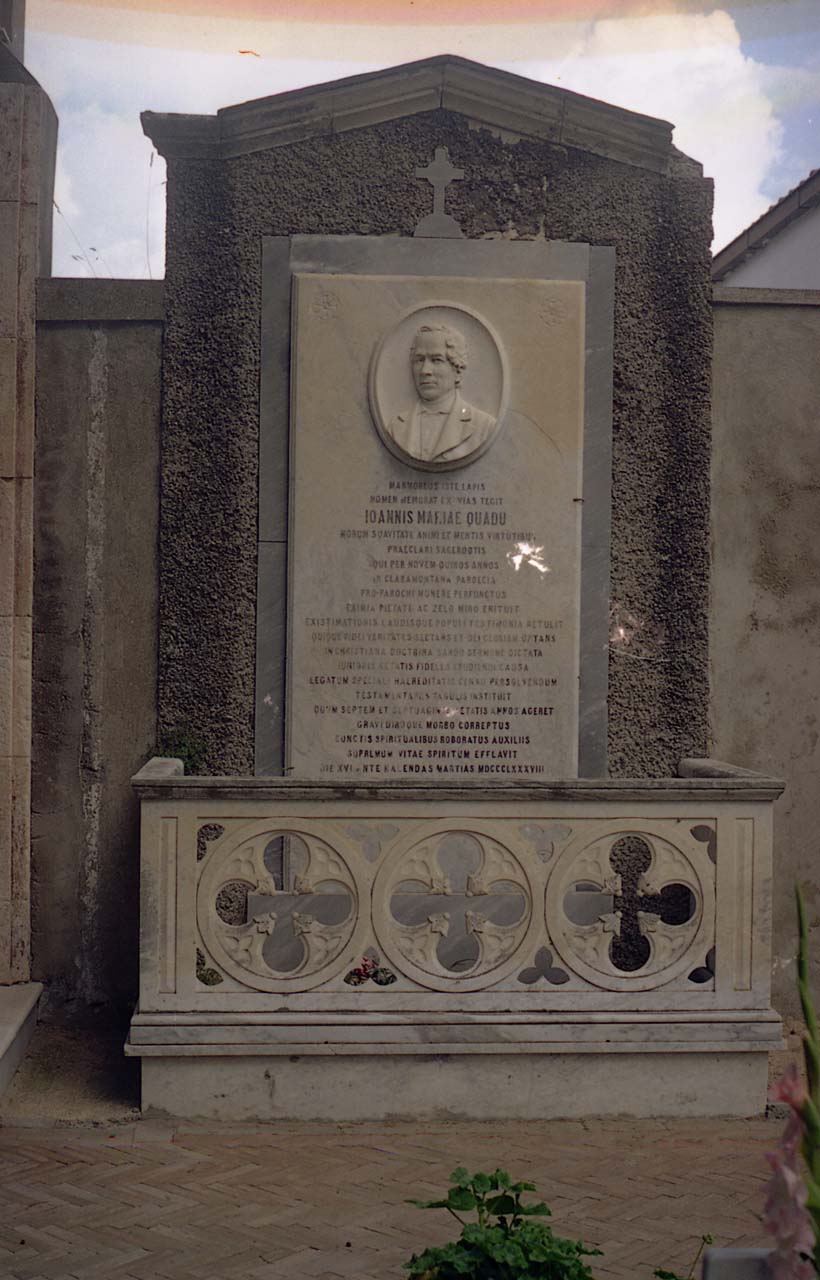 Ritratto di giovanni maria quadu (monumento funebre)