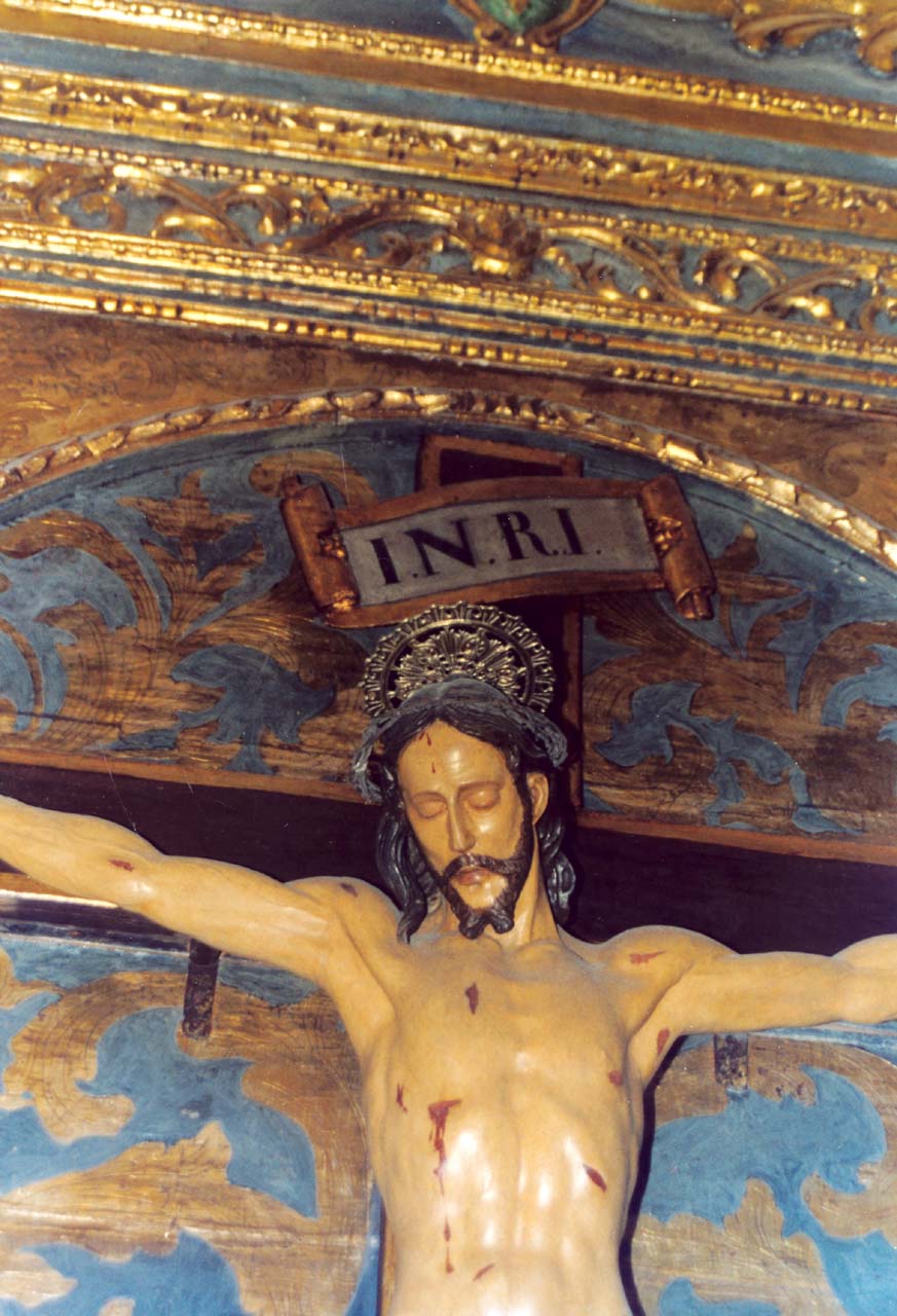 Aureola di immagine sacra