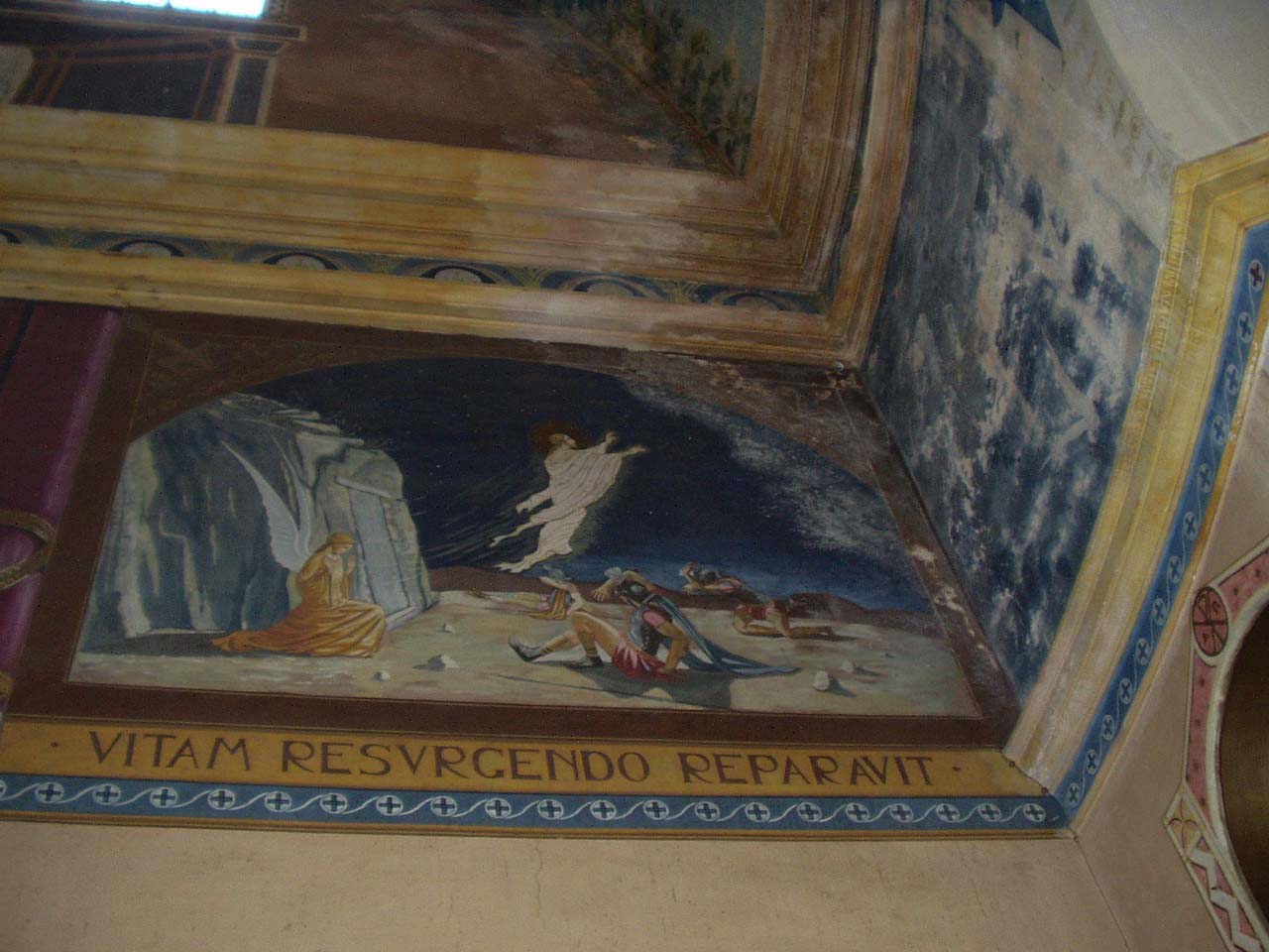 resurrezione di Cristo (dipinto, ciclo) di Branca Remo (sec. XX)