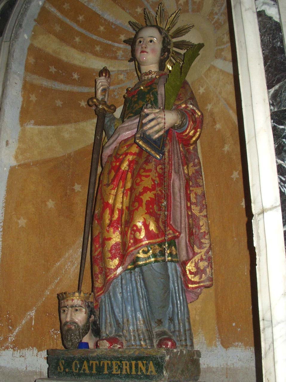 Santa caterina d'alessandria (statua)