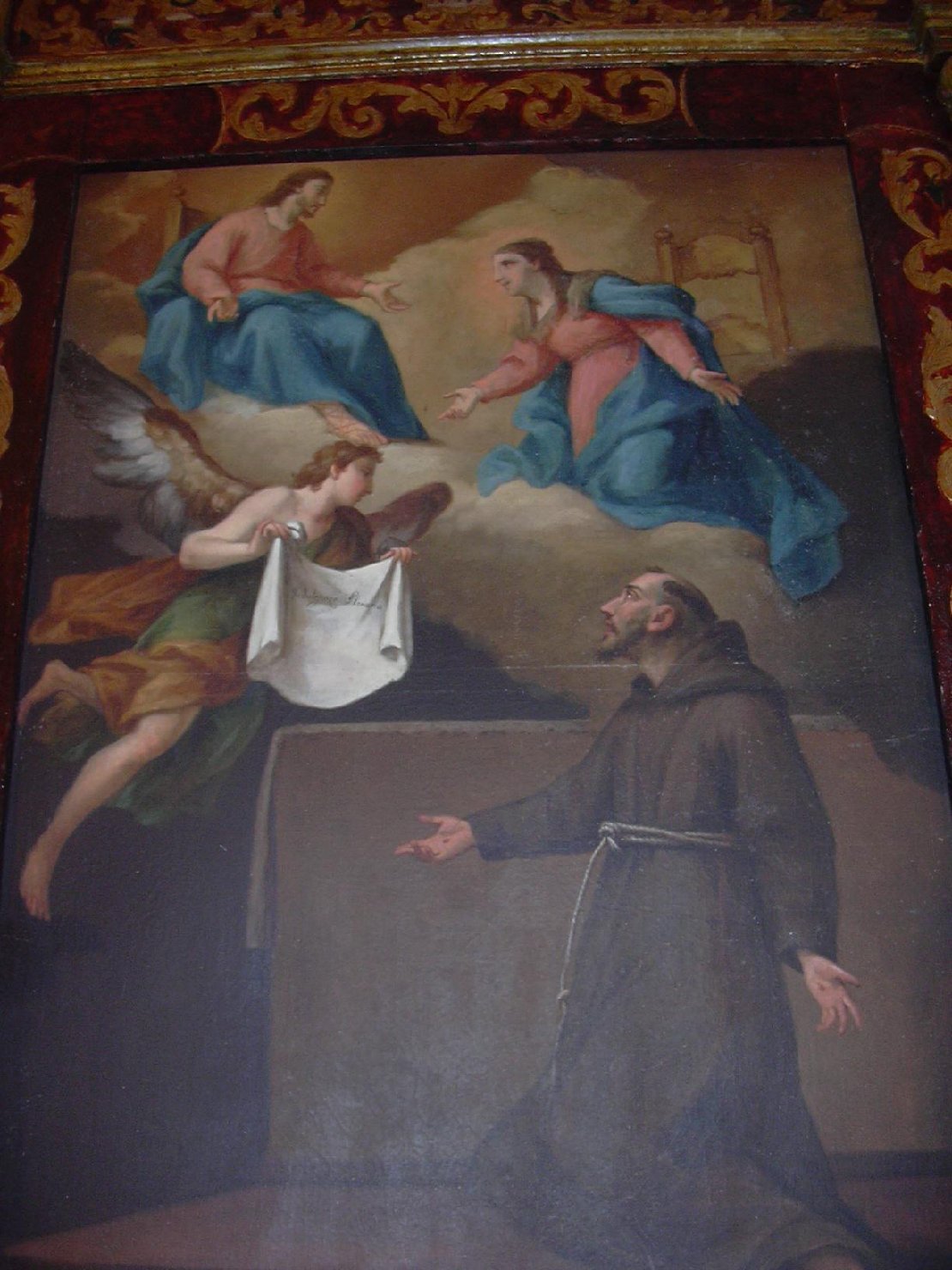 San francesco domanda l'indulgenza plenaria (dipinto)