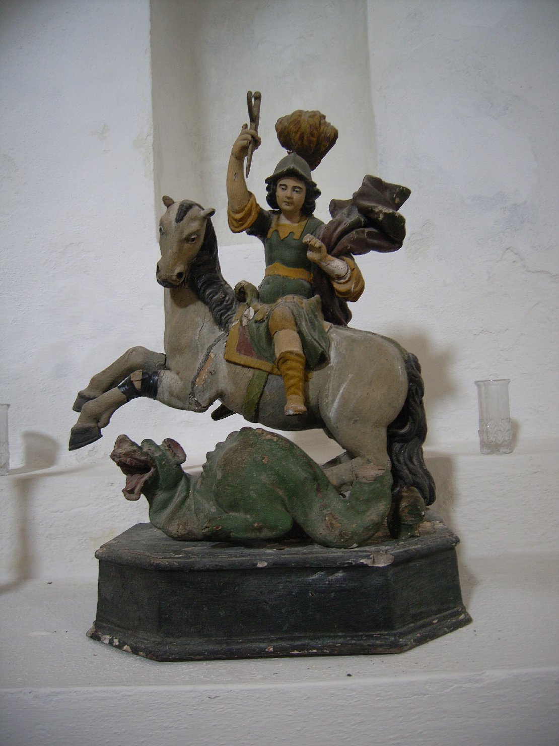 San giorgio e il drago (gruppo scultoreo)