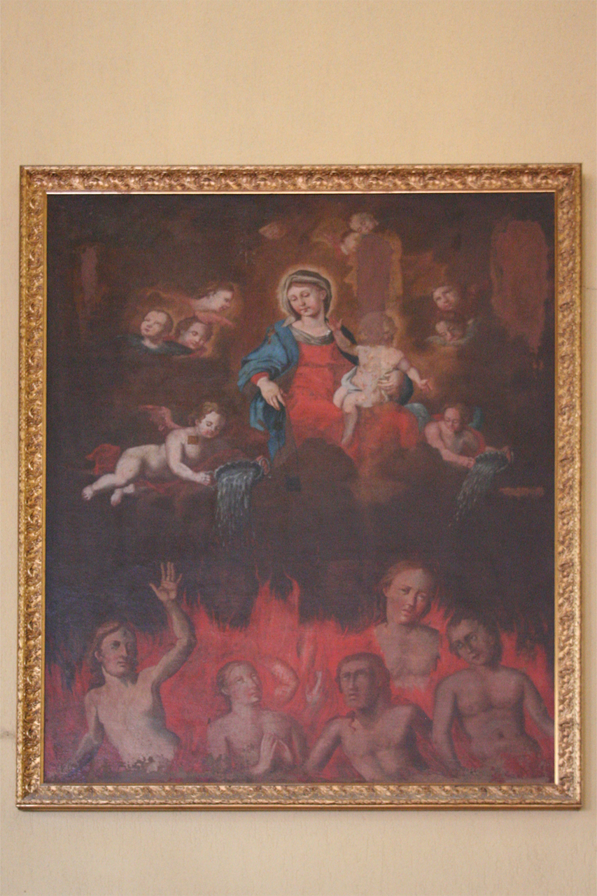 Madonna del carmelo intercede per le anime del purgatorio (dipinto)