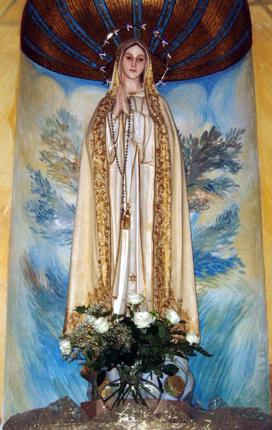 Madonna di Fatima (statua) - ambito italiano (metà sec. XX)