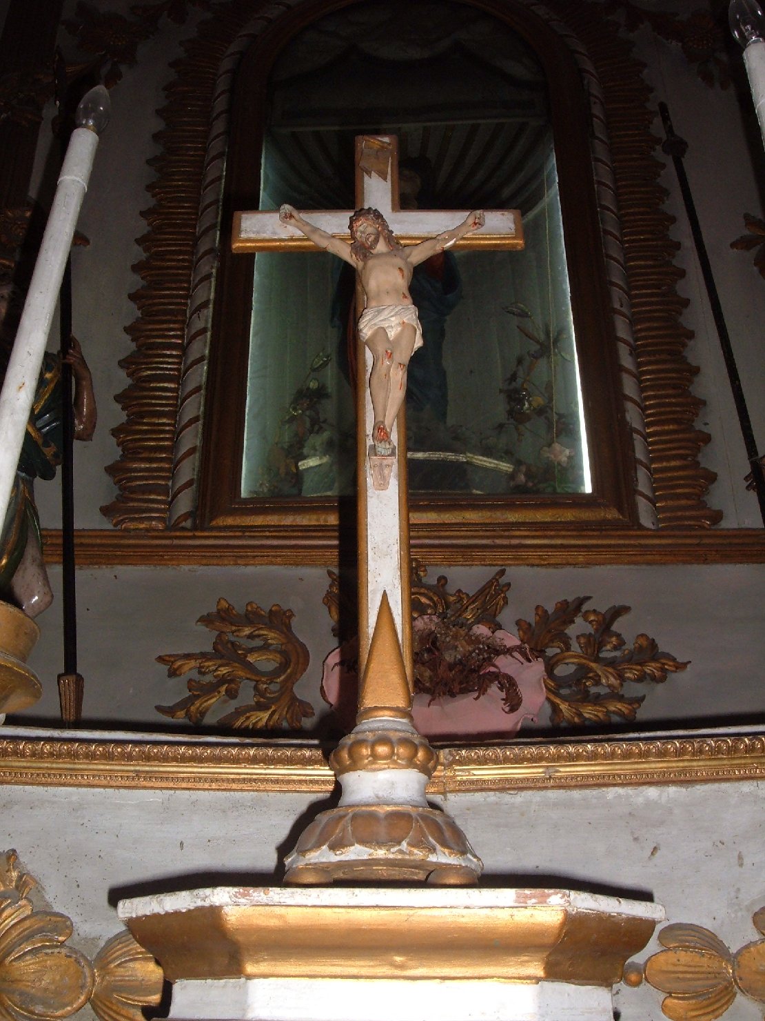 Cristo crocifisso (croce d'altare)