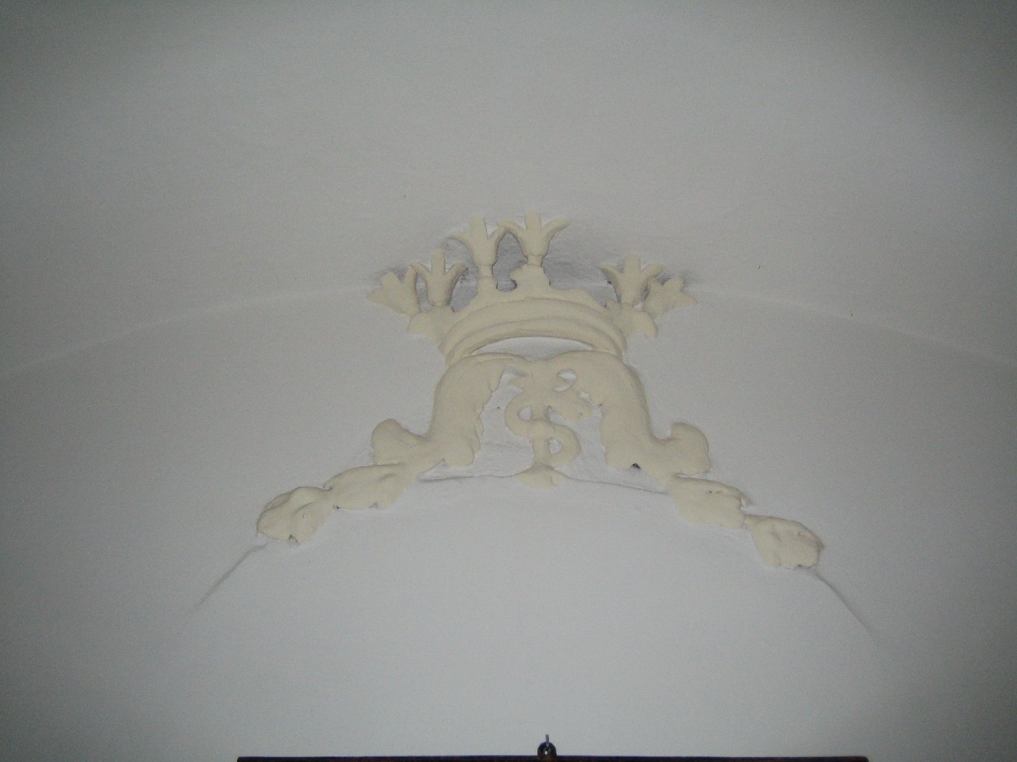 Stemma dell'ordine dei servi di maria (decorazione plastica)