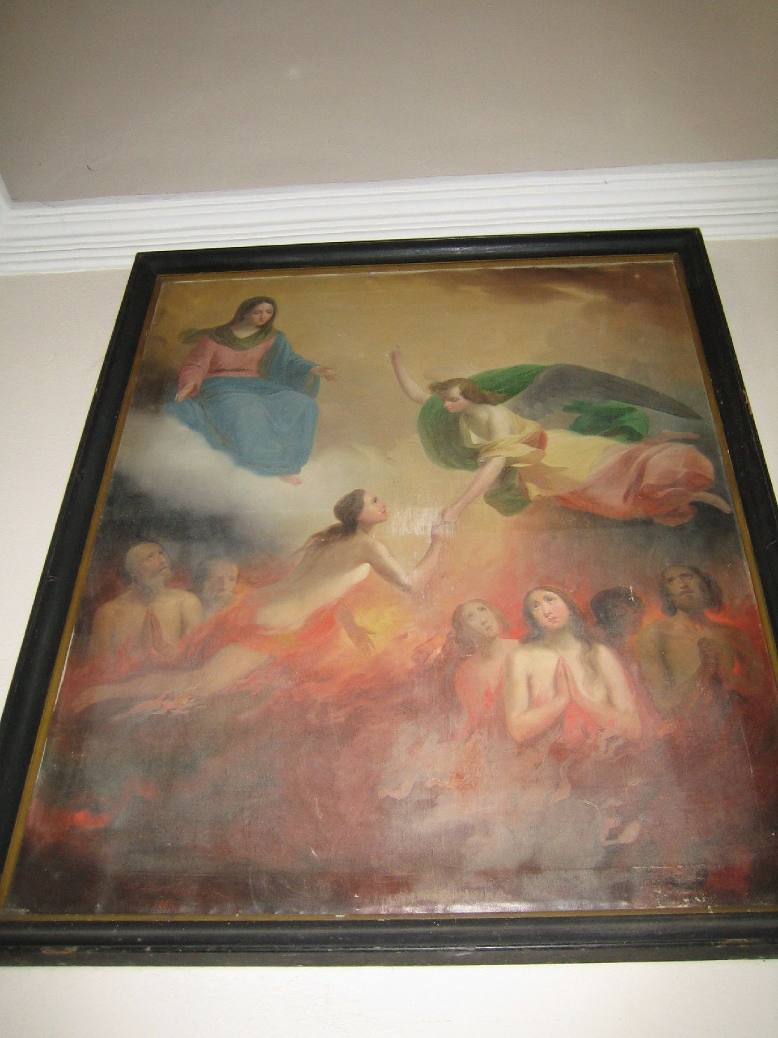Angelo che libera le anime del purgatorio (dipinto)