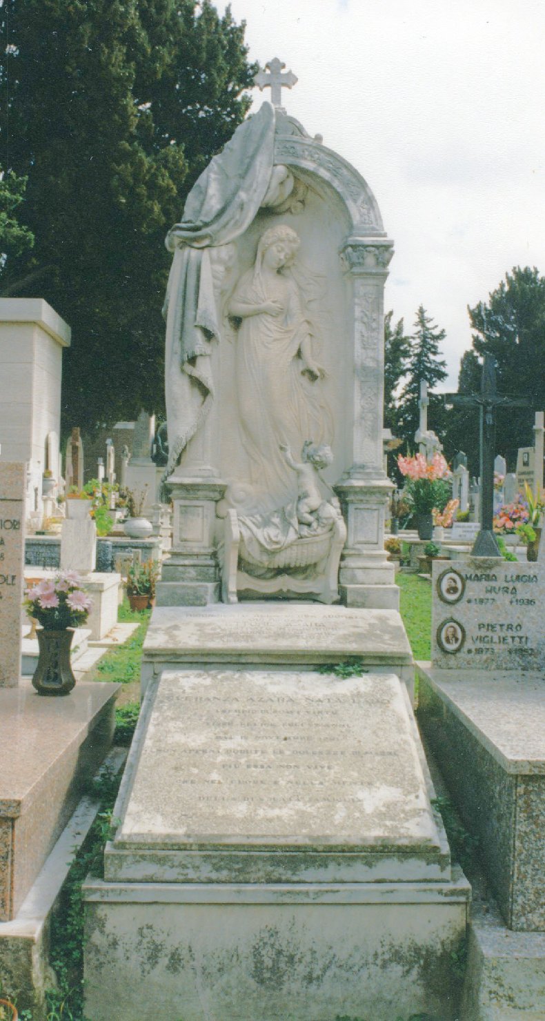Giovane madre con infante (monumento funebre)