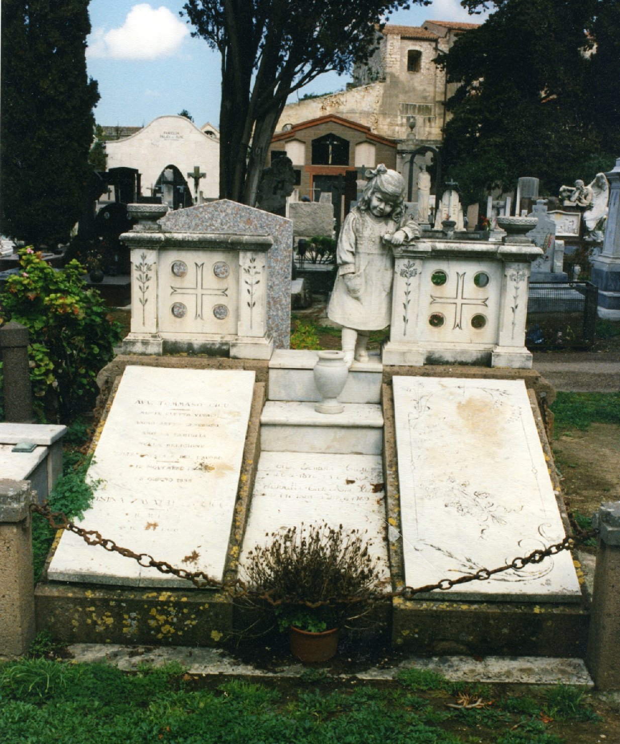 Ritratto di teresa cicu, bambina (monumento funebre)