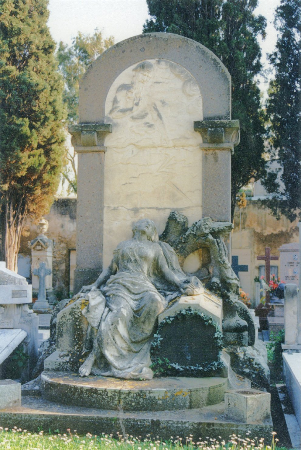 Allegoria della sofferenza/ allegoria del tempo (monumento funebre)