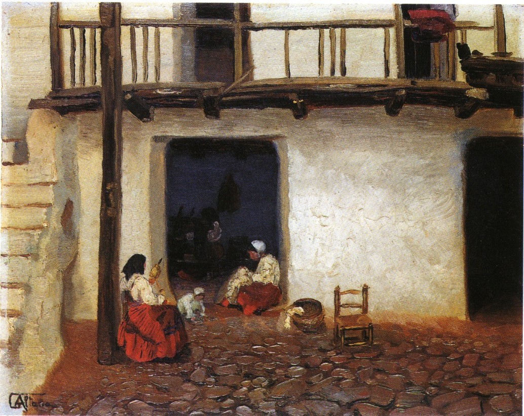Casa bianca, paesaggio urbano (dipinto)