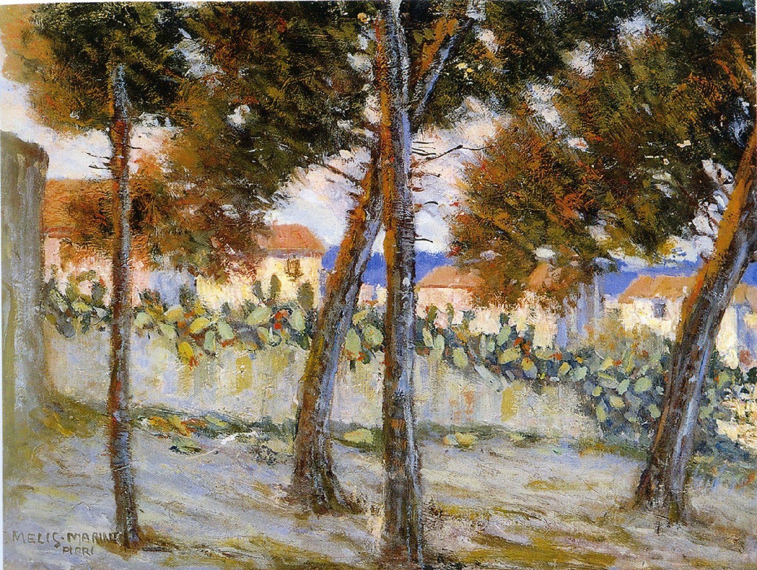 Paesaggio con alberi (dipinto)