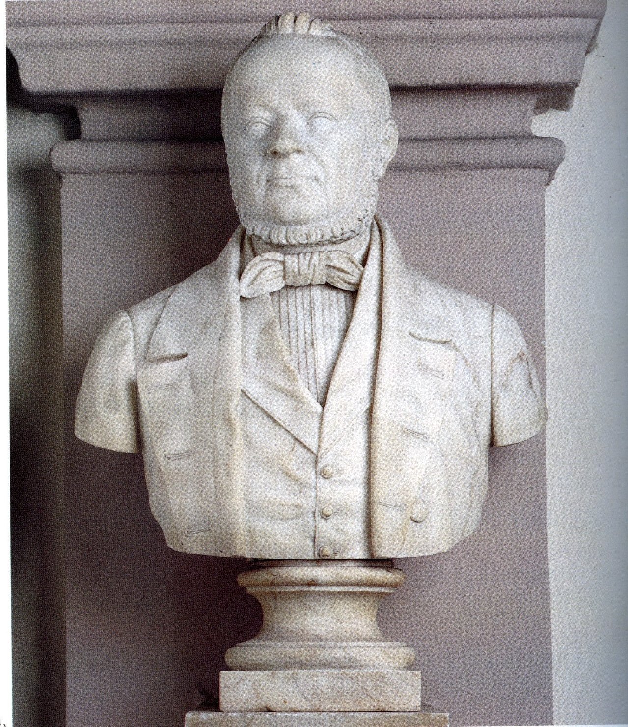 Ritratto di camillo benso conte di cavour, busto ritratto d'uomo (scultura)