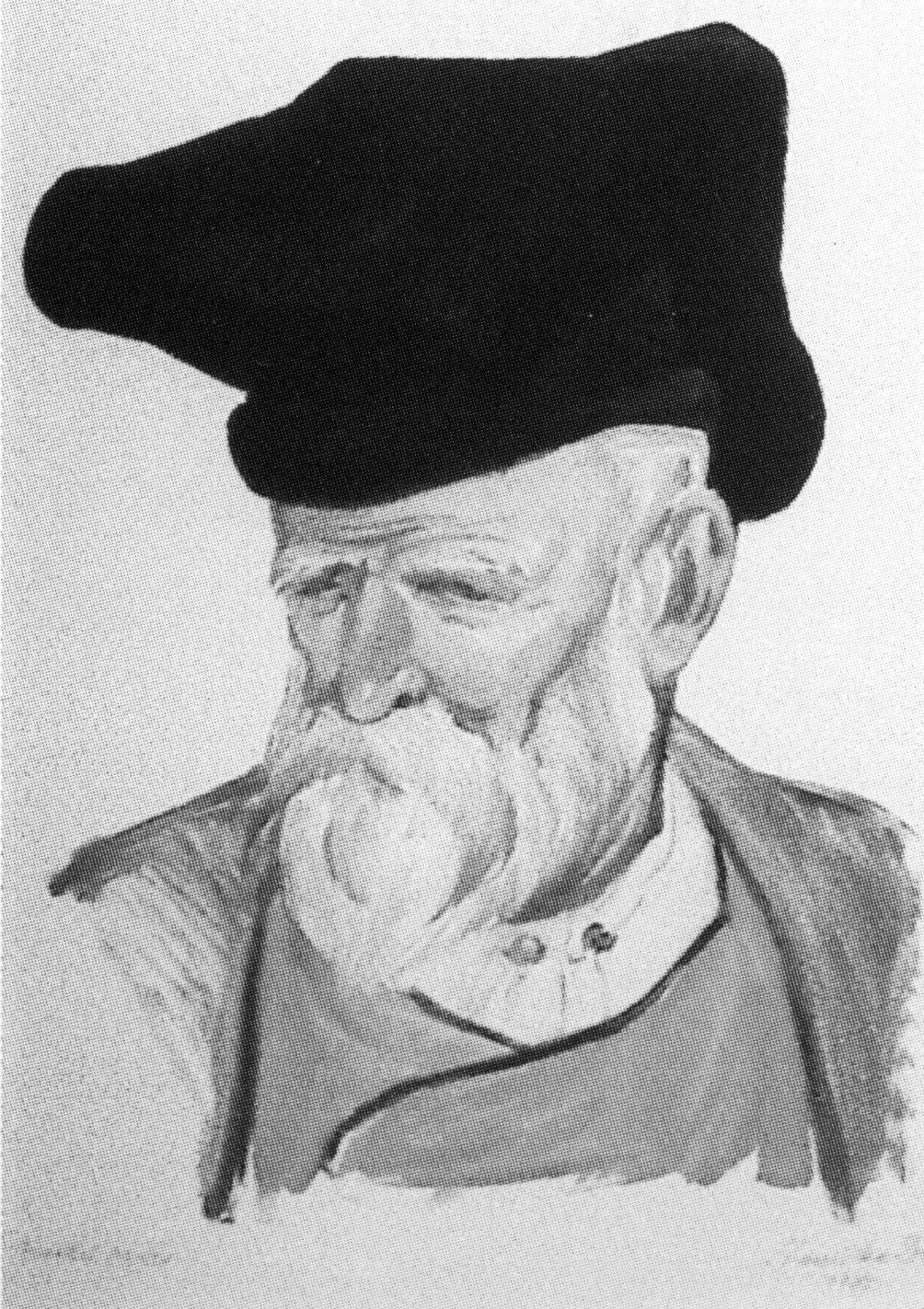 Pastore d'oliena, figura maschile (stampa)