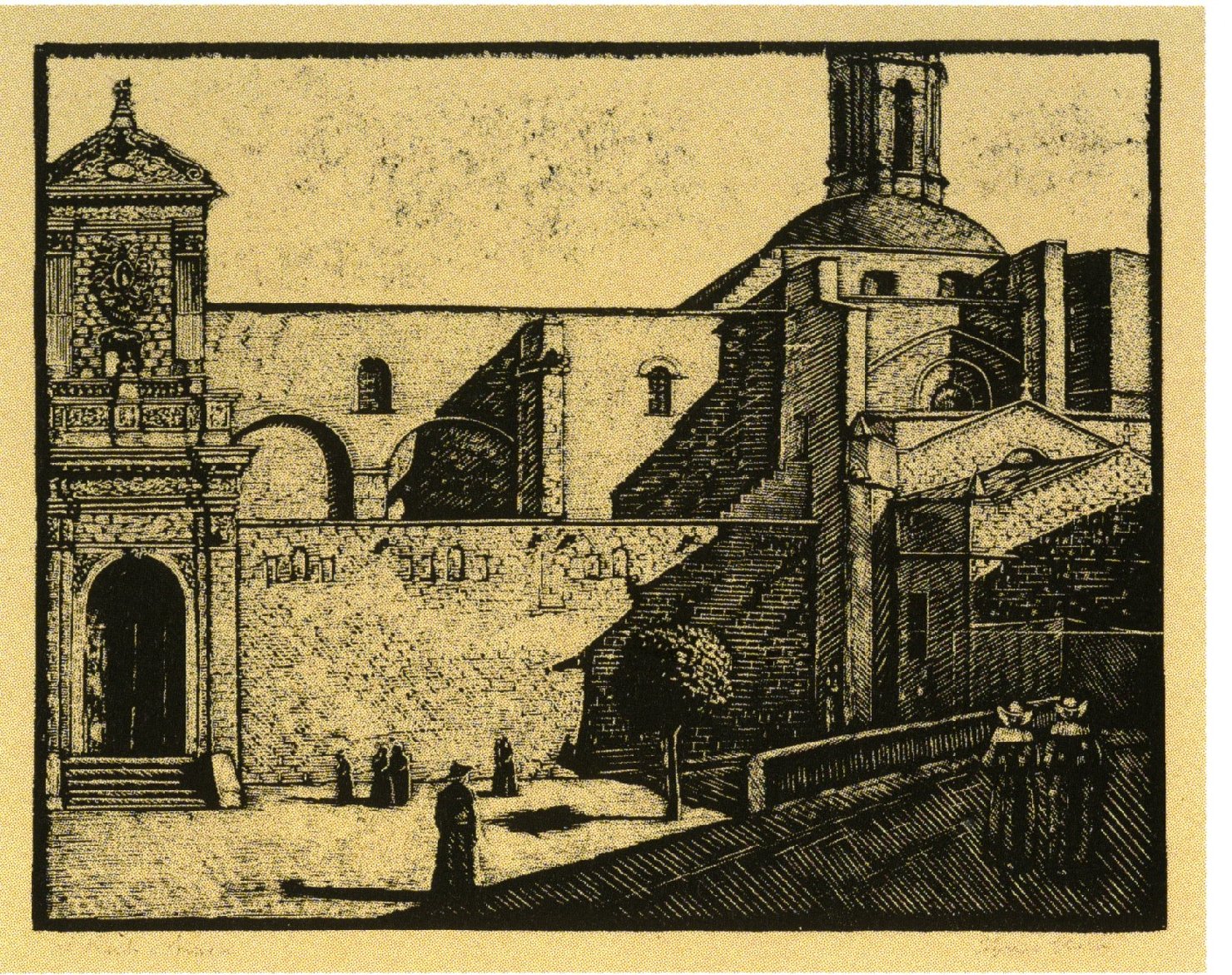 Duomo di sassari (stampa)