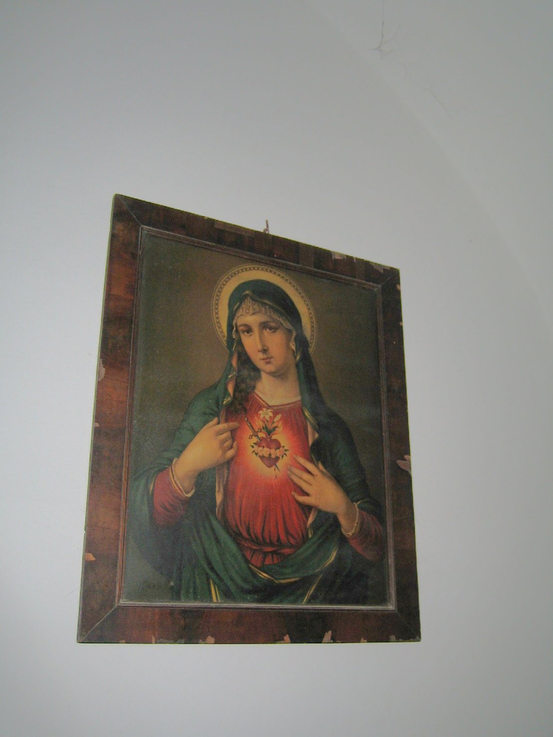 Sacro cuore di maria (stampa a colori)