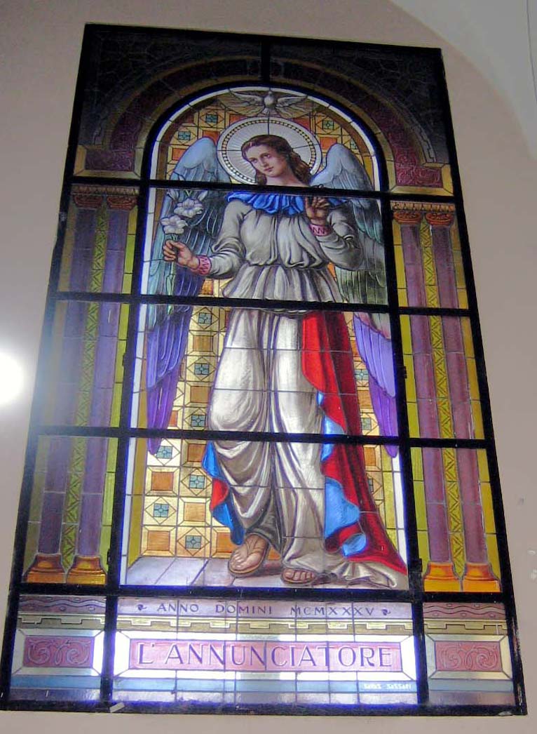 Angelo annunciante (vetrata)
