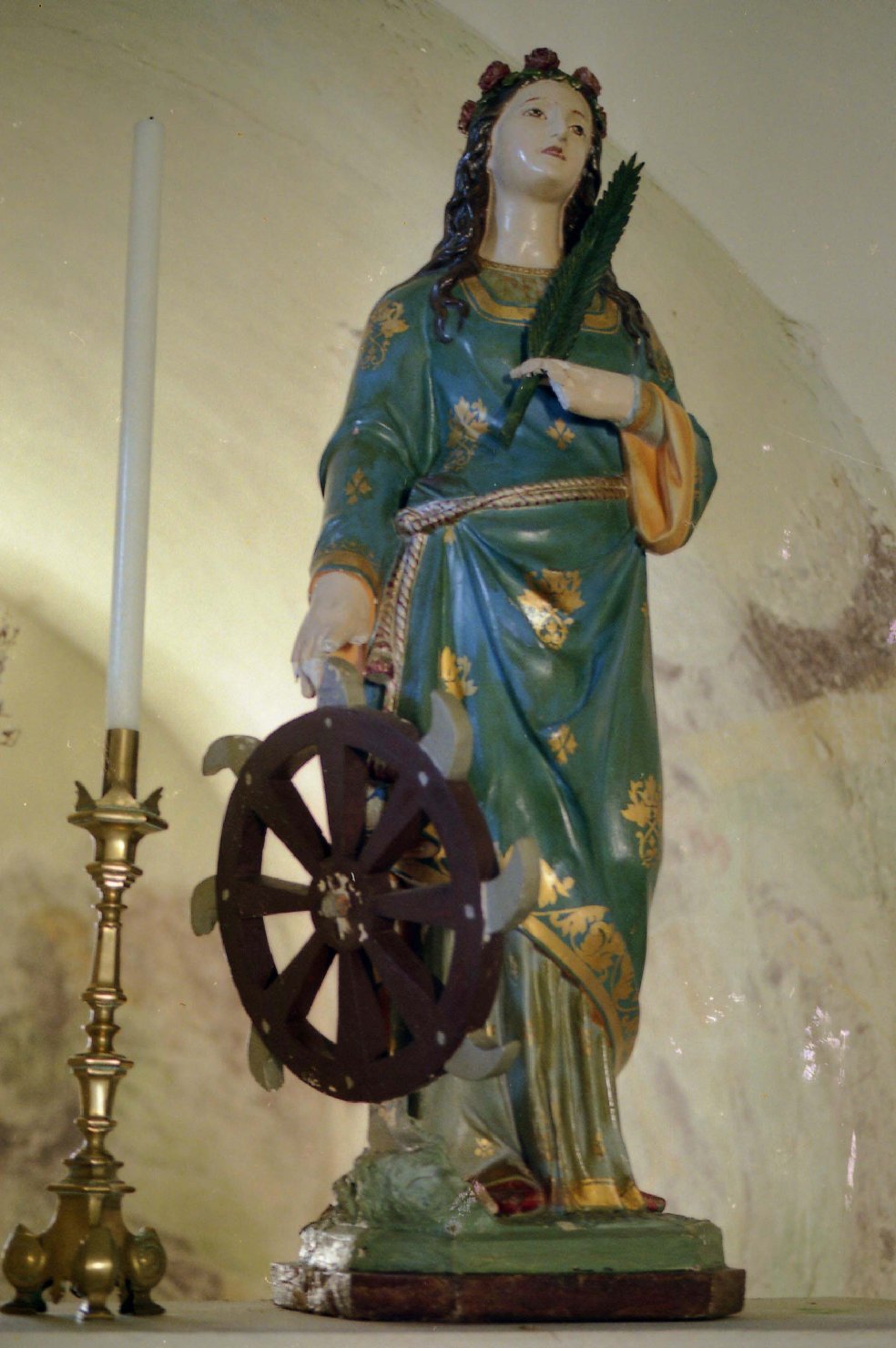 Santa caterina d'alessandria (statua)