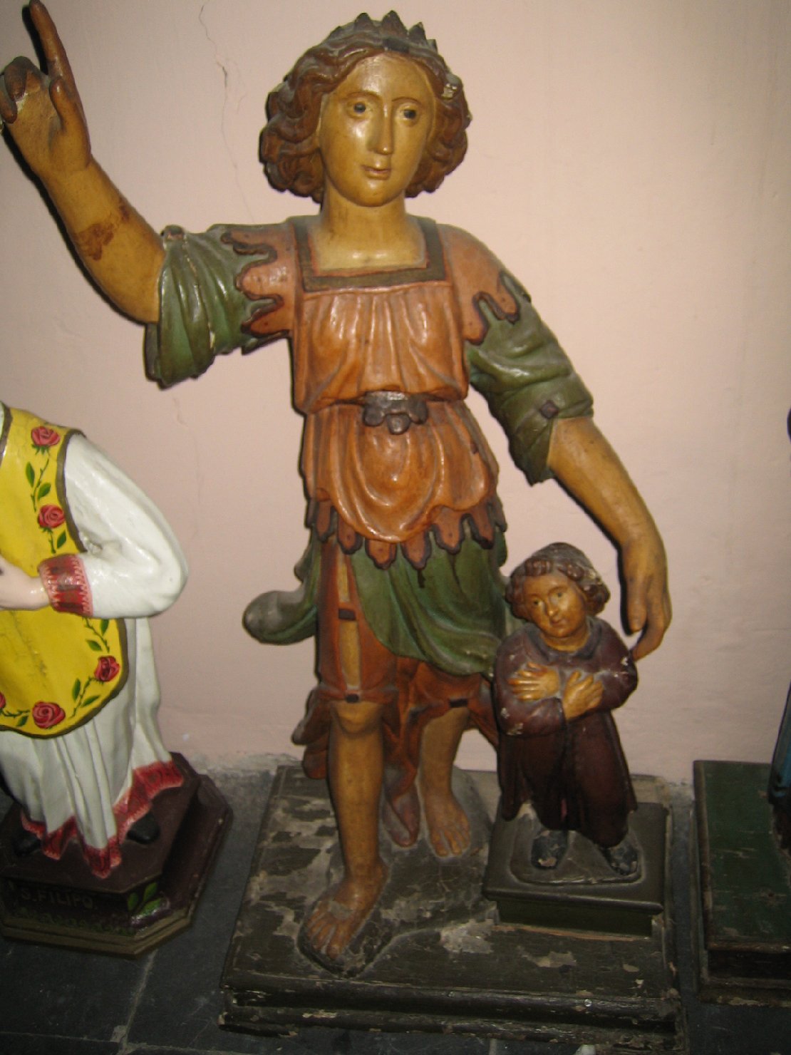 Tobia e san raffaele arcangelo (gruppo scultoreo)
